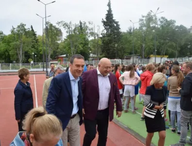 Димитър Николов и Красен Кралев се включиха в Европейската седмица на спорта в Бургас