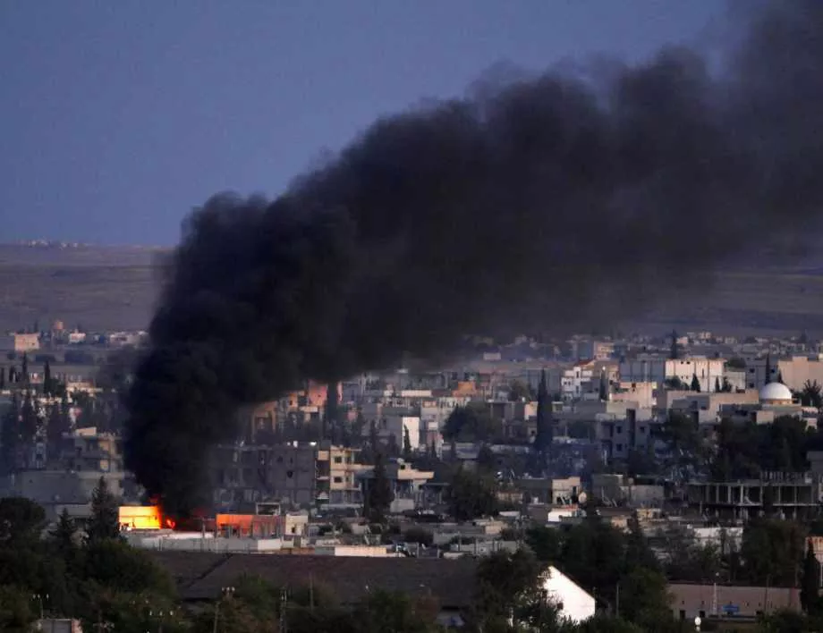 Изтребители на САЩ унищожиха муниции в Кобани 