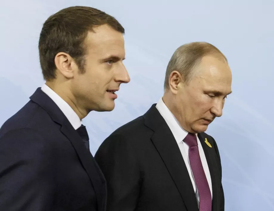 Макрон отива в Русия и Украйна следващата седмица