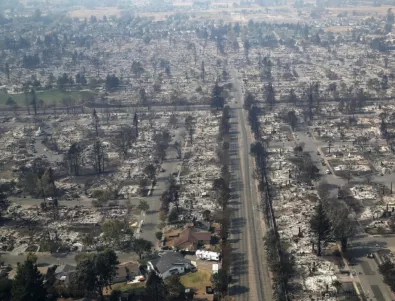 МВнР: Няма данни за пострадали българи при горските пожари в Калифорния 