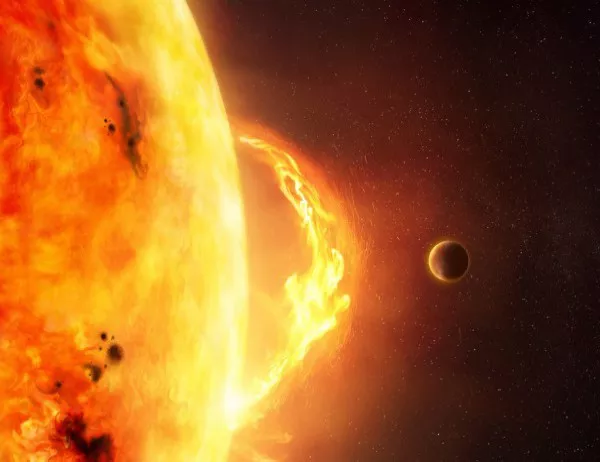 Преди 2000 години изригване на радиация от Слънцето е ударило Земята 