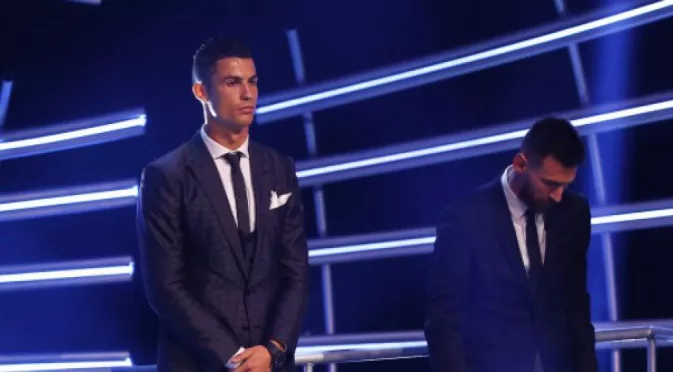 Роналдо и Меси взаимно се игнорираха при избора за най-добър играч за 2017г.
