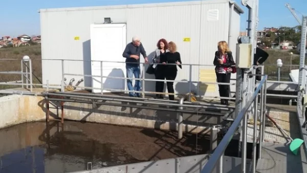 Пречиствателната станция в Горно Езерово вече работи