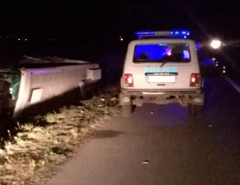 Двама пострадали при катастрофа тази вечер на автомагистрала "Тракия"