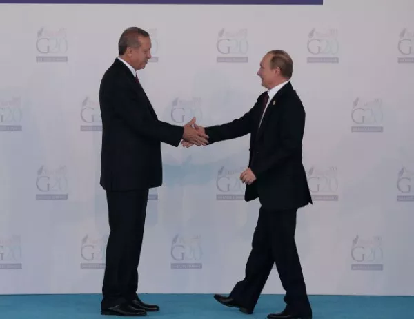 "Турски поток" - акцент в срещата между Путин и Ердоган