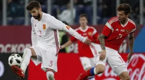 Испания и Русия сътвориха голов трилър в Санкт Петербург