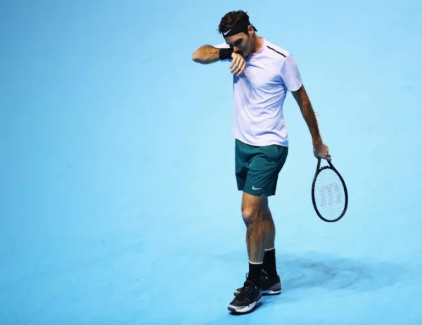 Шокиращо: Роджър Федерер е аут от Финалите на ATP 