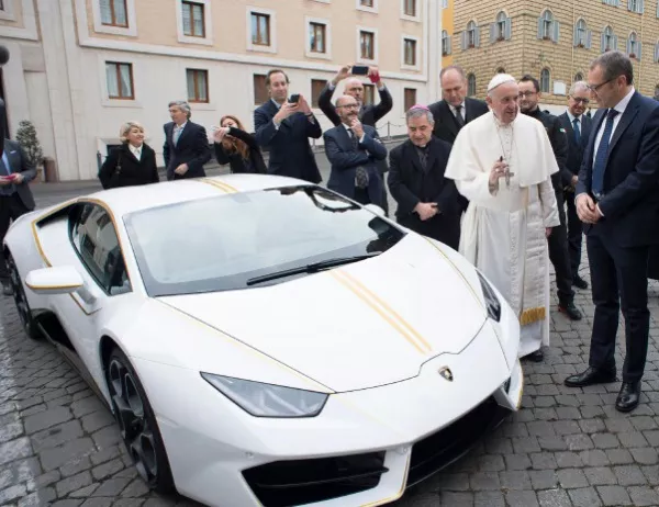 Папата призова полицията за снизхождение към шофьорите