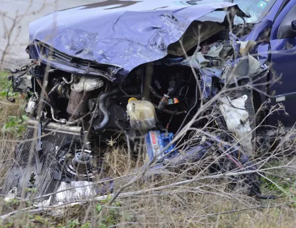 Тежка катастрофа на пътя Русе-Бяла взе жертва