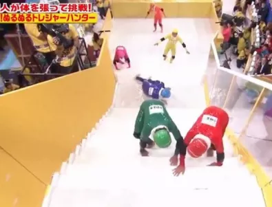 Най-лудото японско състезание ще ви разплаче от смях (ВИДЕО)