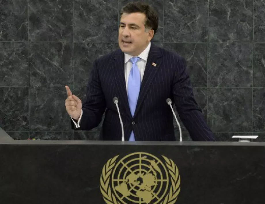 В Грузия арестуваха бившия президент Саакашвили 