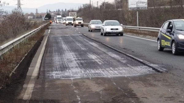 Пътищата са предимно сухи