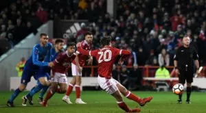 Втородивизионният Нотингам изхвърли Арсенал от ФА Къп