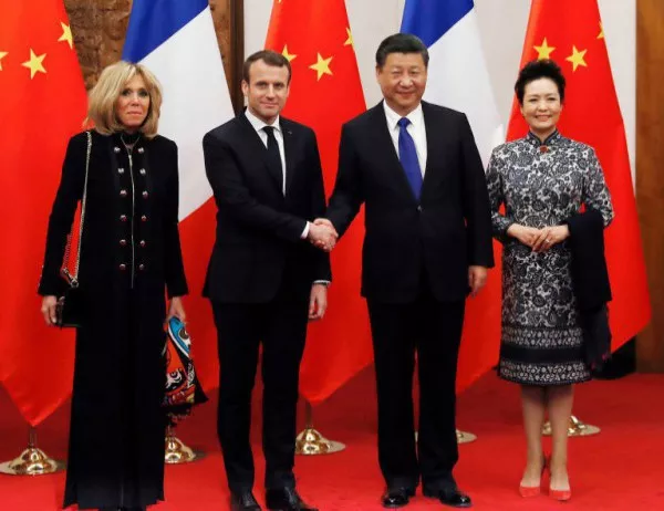 Макрон призова към европейско единство срещу изгряващия Китай