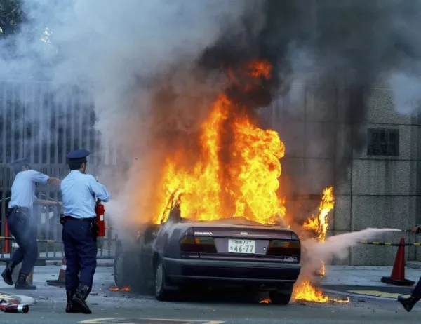 Шофьор загина в горящ автомобил в Каварна