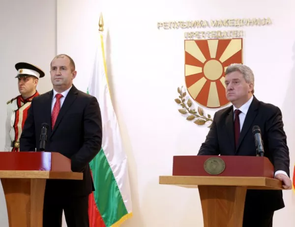 Радев: Няма да приемем ново име на Македония, което загатва претенции към България