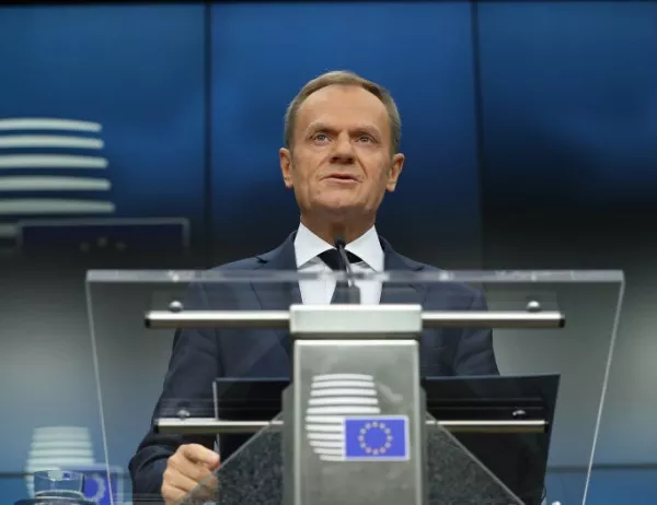 Туск: Уверен съм, че ЕС ще продължи санкциите срещу Русия
