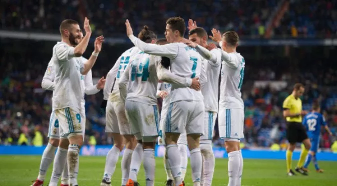 Реал Мадрид загря за ПСЖ с победа над Хетафе, ВВС отново в акция (ВИДЕО)
