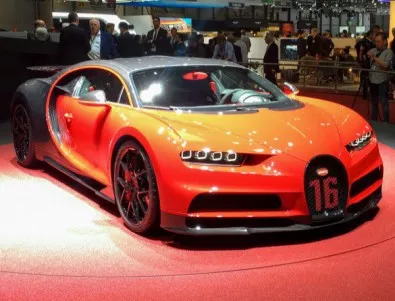 Bugatti шокира Женева с още по-скъп Chiron