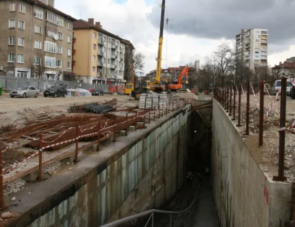 Променят движението в София заради строителството на метрото 