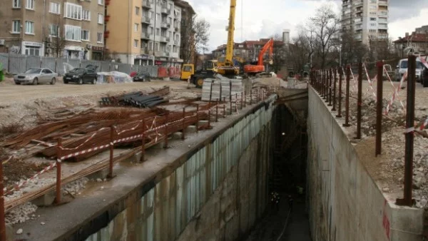 Променят движението в София заради строителството на метрото 