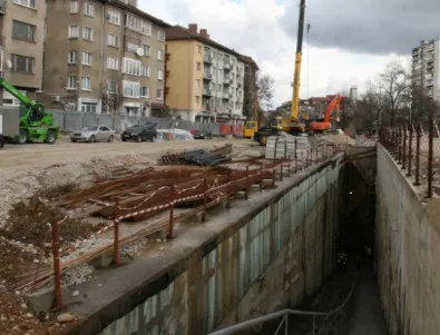 Въвеждат промени в движението в София заради строежа на метрото