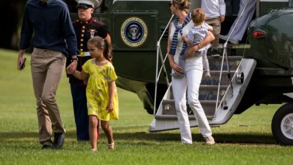 Хеликоптер, с който пътували зетят и дъщерята на Тръмп, за малко да катастрофира