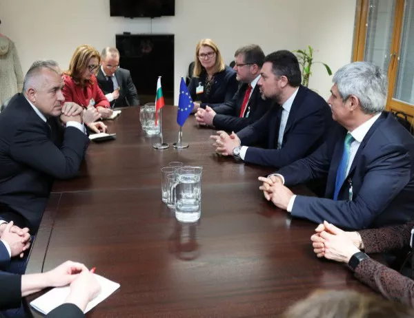 Борисов се срещна с ген. секретар на Европейската конфедерация на профсъюзите