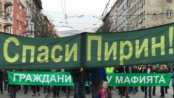 Пак протести в защита на Пирин - този път и пред българското представителство на ЕК