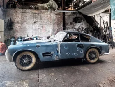 Откриха много рядък Jaguar в белгийски гараж