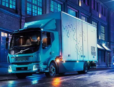 Volvo показа първия си електрически камион