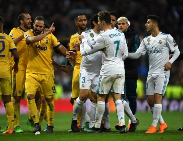Дузпа в края на мача спаси Реал Мадрид срещу Ювентус