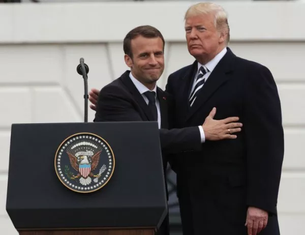 Приятелството между Тръмп и Макрон прикри минималния напредък на френските искания
