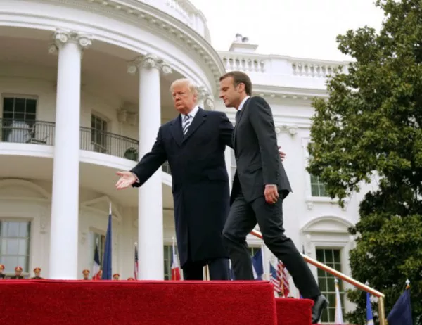 Макрон отвърна на Тръмп: Франция не очаква от мен да отговарям на туитове