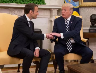 Доналд Тръмп призовал Макрон да напусне ЕС, френският президент не коментира