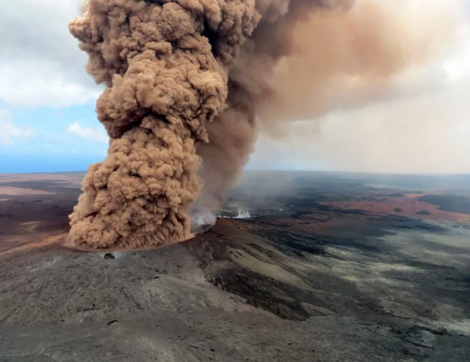 Човечеството изхвърля в атмосферата десетки пъти повече CO2 от вулканите