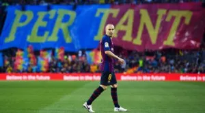 Барселона изпрати Андрес Иниеста с победа (ВИДЕО)