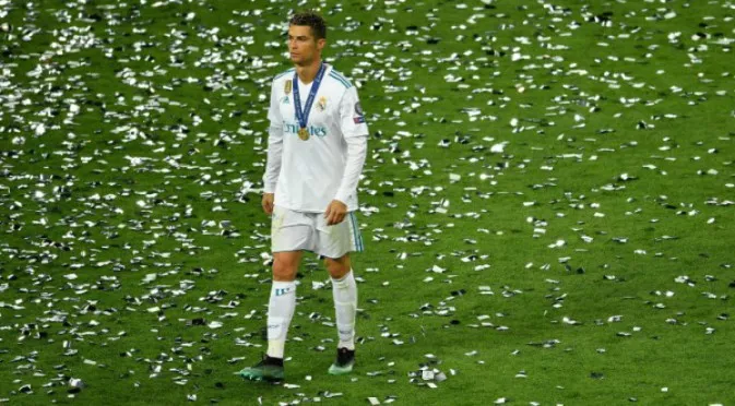 Роналдо вече си има и ритуал след триумф в Шампионска лига