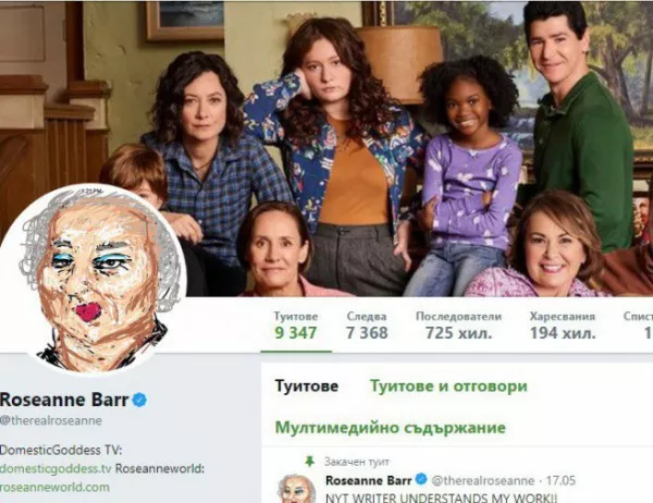 Хитовият сериал "Розан" е спрян заради расистко изказване