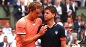 Тийм се справи лесно с контузения Зверев и е на полуфинал