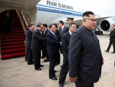 Ким Чен Ун на посещение в Китай