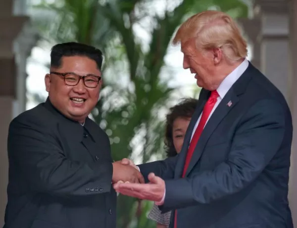 Нито дума за срещата Ким-Тръмп по националната севернокорейска телевизия