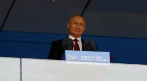 Реакциите на Владимир Путин при ударния старт на Русия на Световното първенство 2018 (ВИДЕО + СНИМКИ)