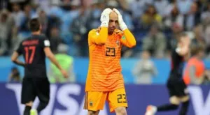 Потресаваща грешка на Кабайеро закопа Аржентина срещу Хърватия (ВИДЕО)