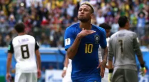 Наказание за между 1 и 4 мача заплашва Неймар на Световното