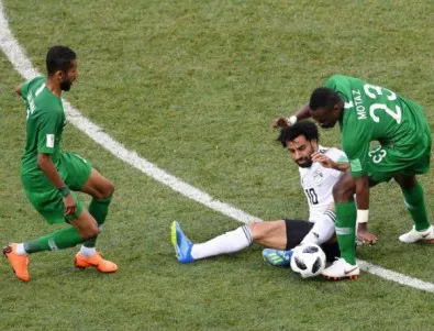 Саудитска Арабия обърна Египет в края в мач на честта