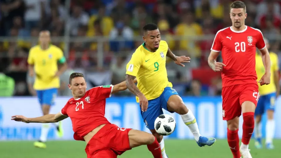 Бразилия срещу Сърбия по ТВ: Къде да гледаме срещата от Световното по футбол? 
