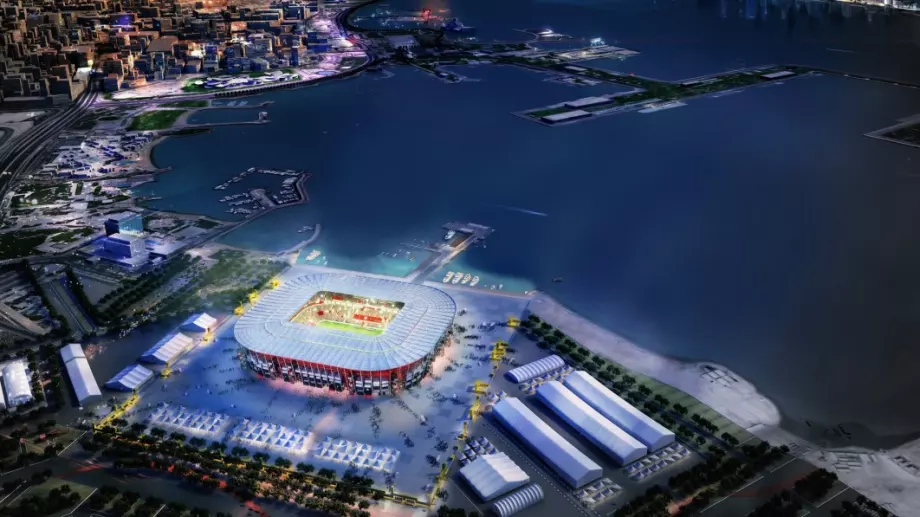 Катар показа третия стадион-бижу за Мондиал 2022, посвети го на медиците (ВИДЕО)