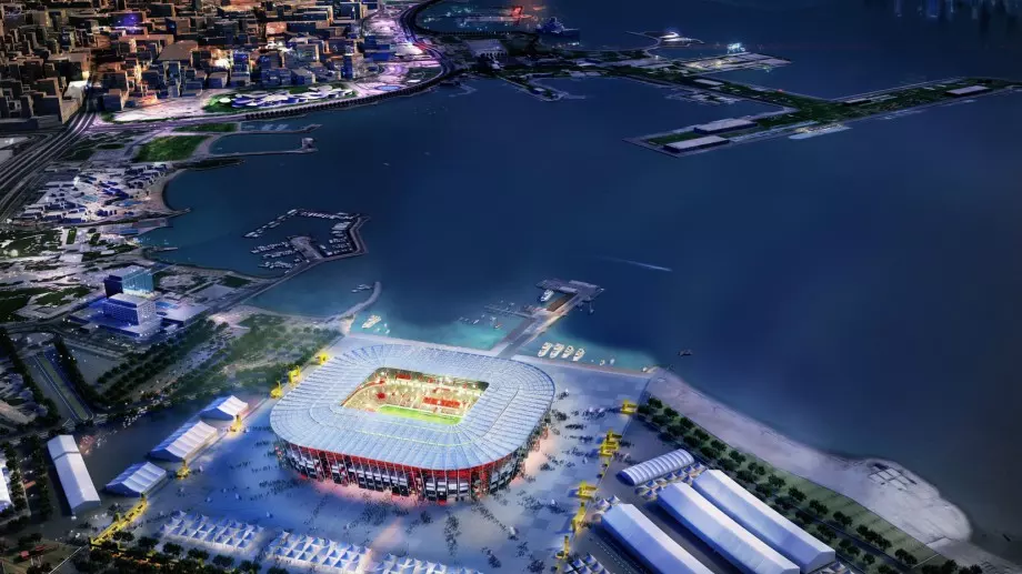 Катар презентира новия си стадион за Мондиала с 50% билети за фенове, изкарали COVID-19 