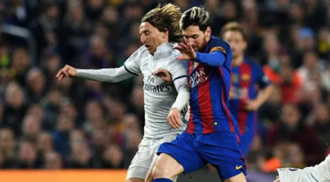 СНИМКА: Барселона се пошегува грубо с Лука Модрич